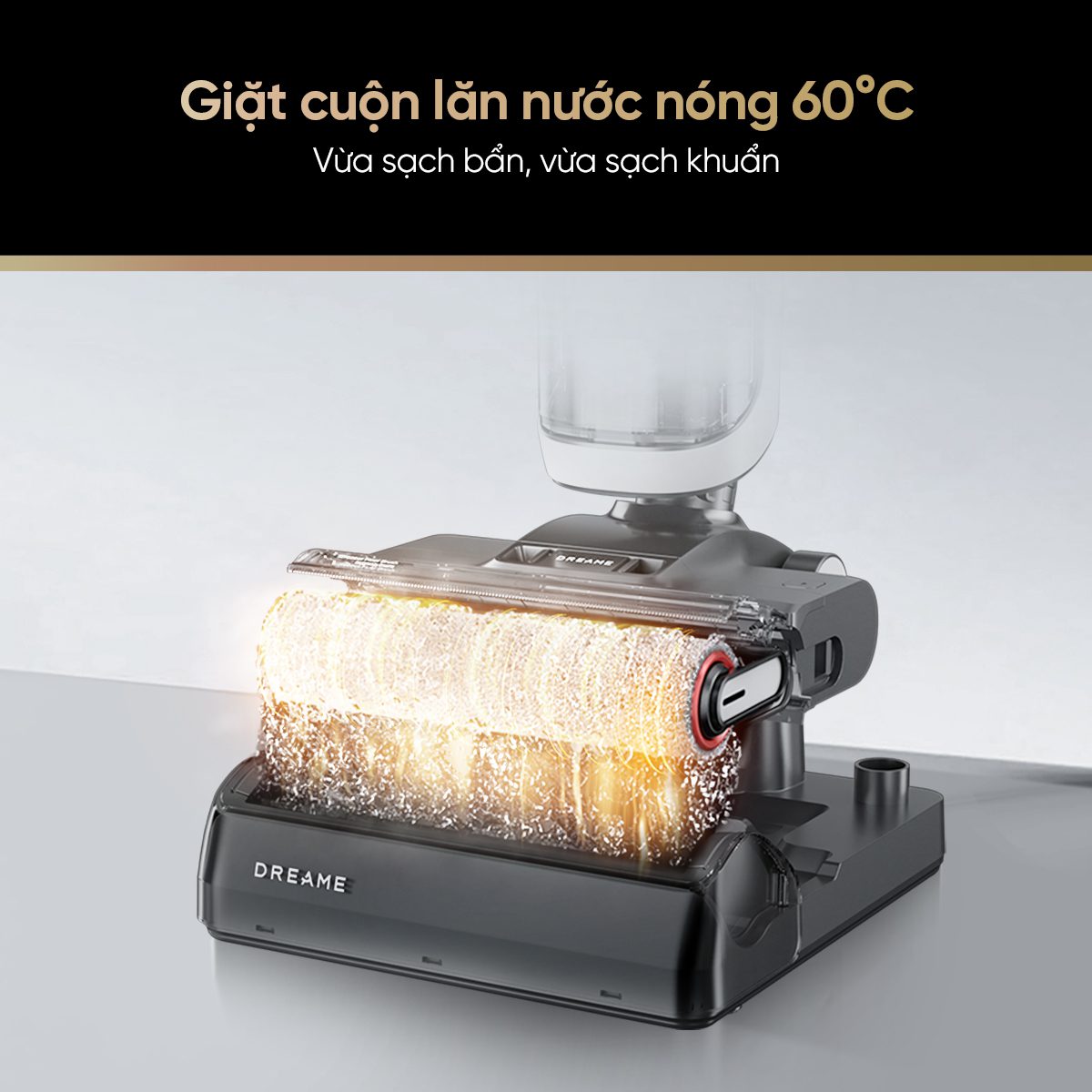 Dreame H14 giặc cuộn lăn nước nóng