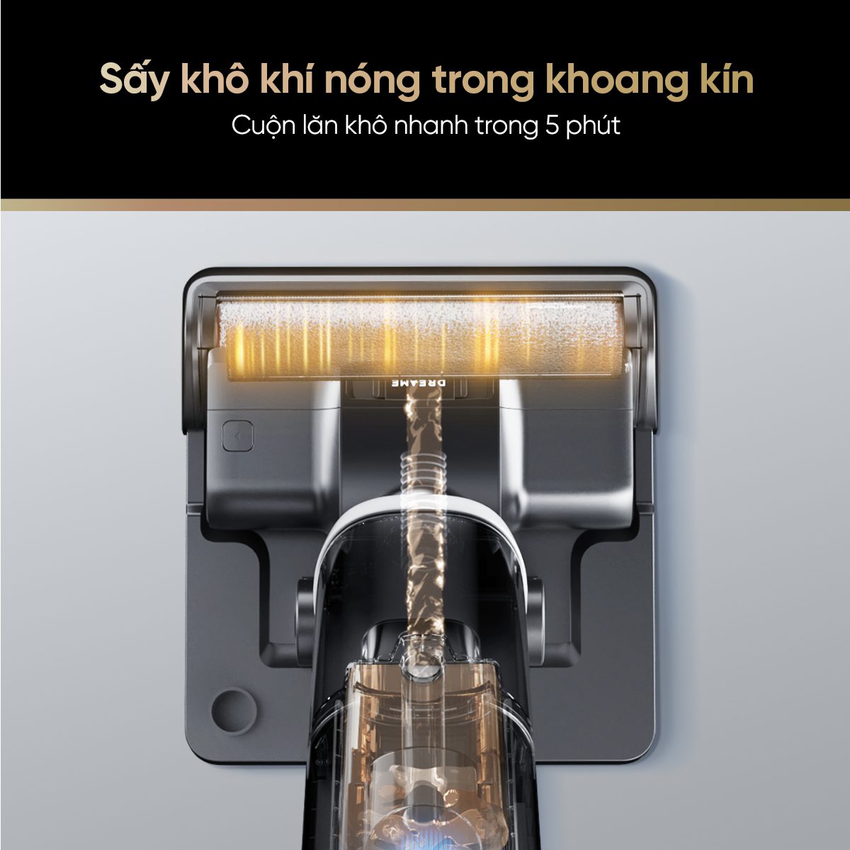 Dreame H14 sấy khô khí nóng