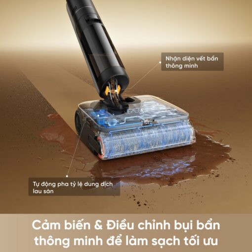 Máy hút bụi lau nhà Dreame H16 Steam | Lực hút 28.000Pa