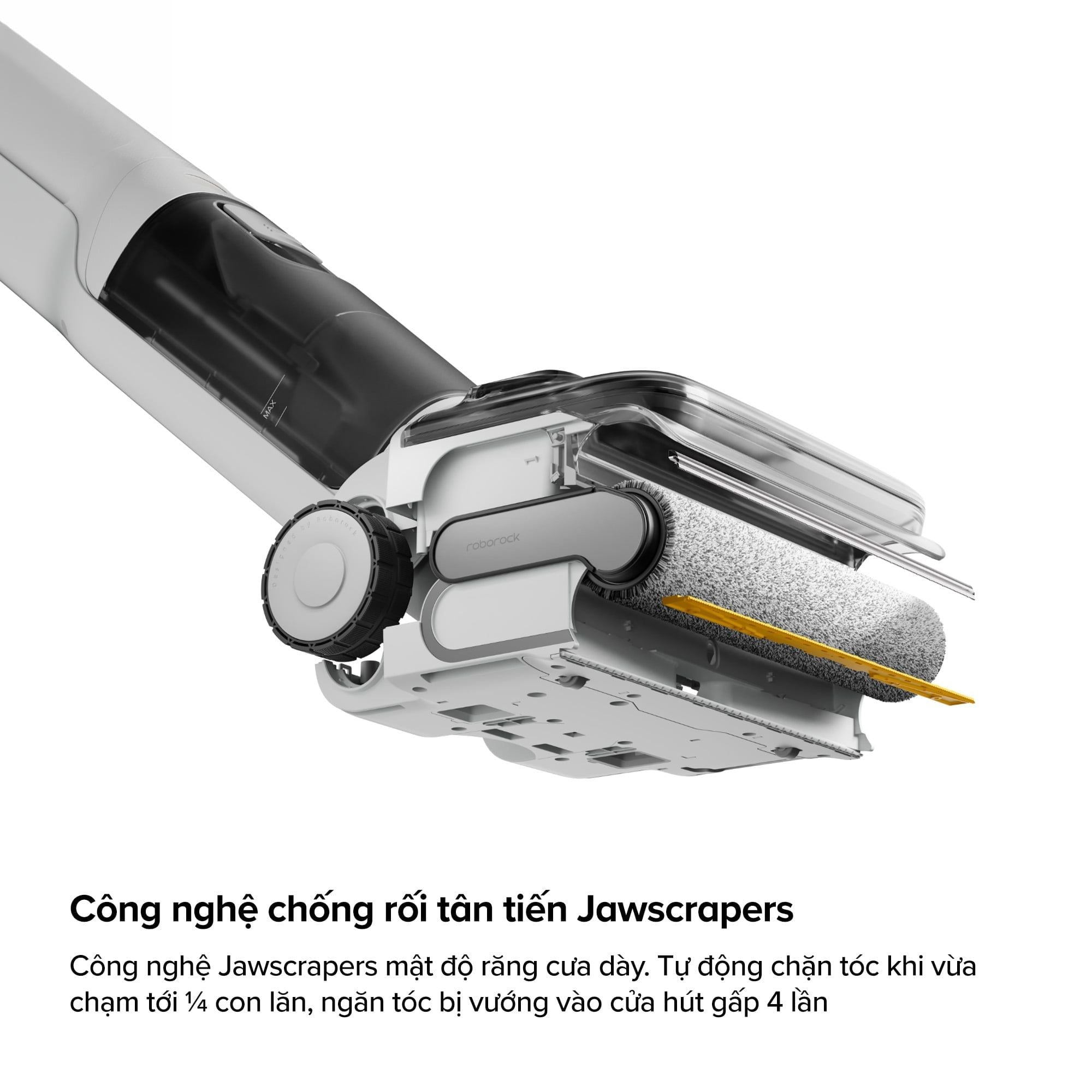 Roborock F25 RT Gen 2 gập nghiêng 180°
