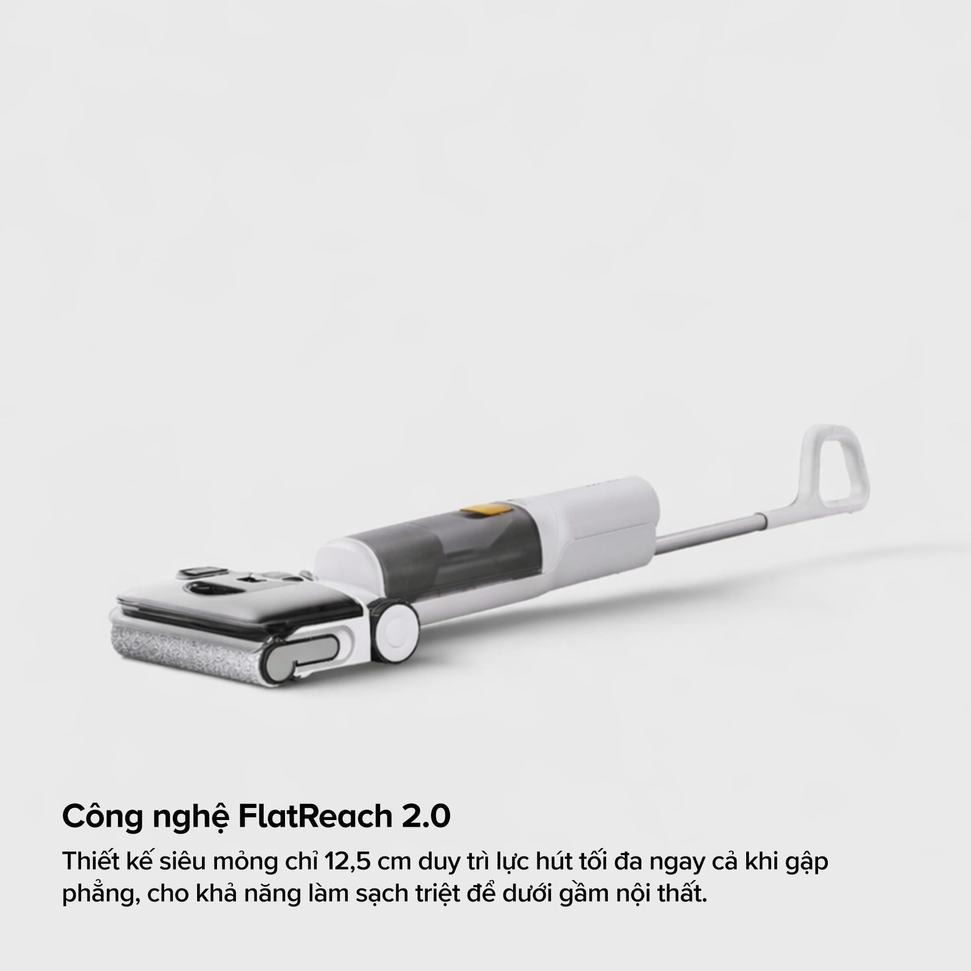 Roborock F25 RT Gen 2 gập nghiêng 180°