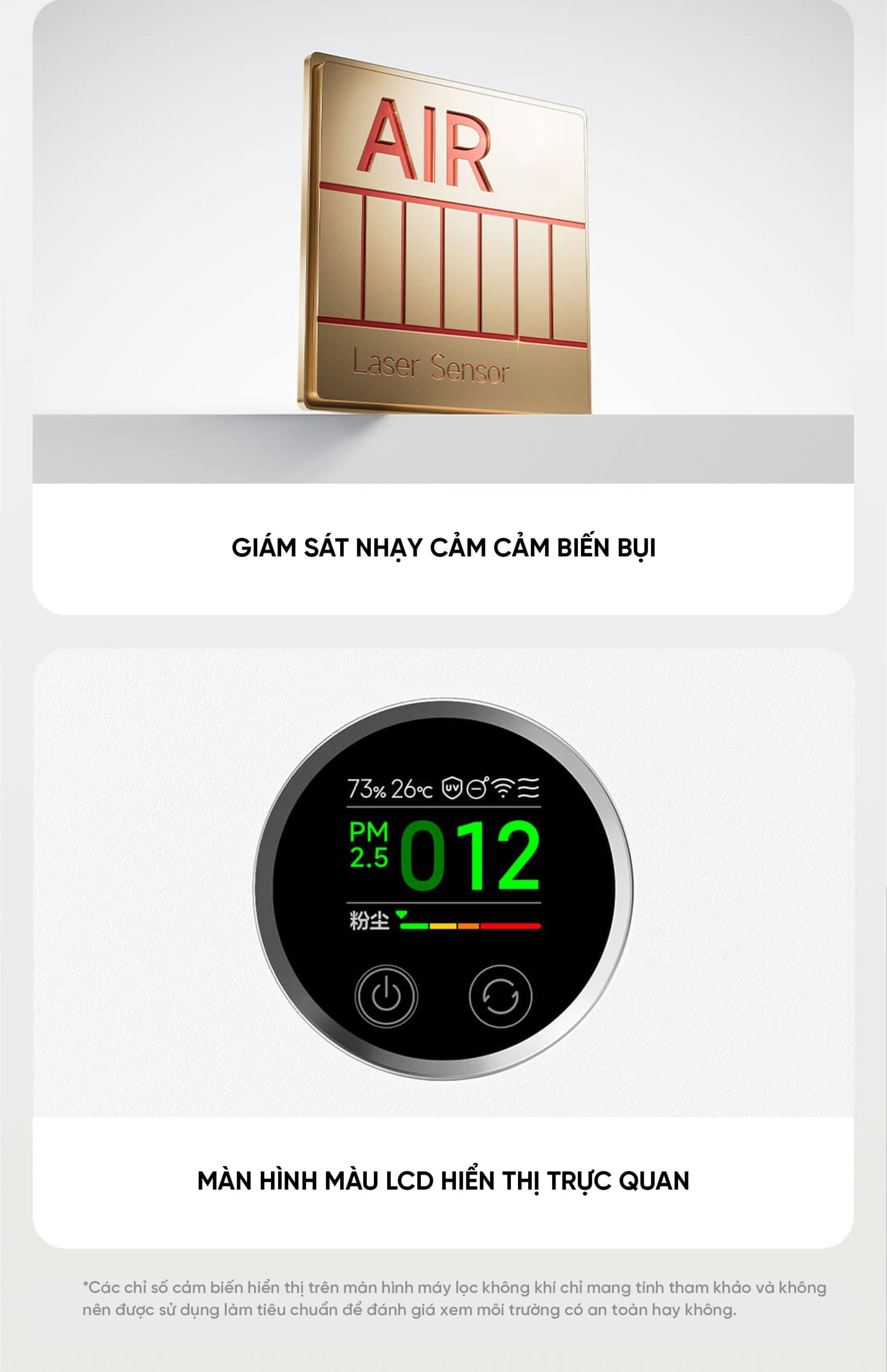 Xiaomi Mijia 5 máy lọc không khí diện tích 50m²