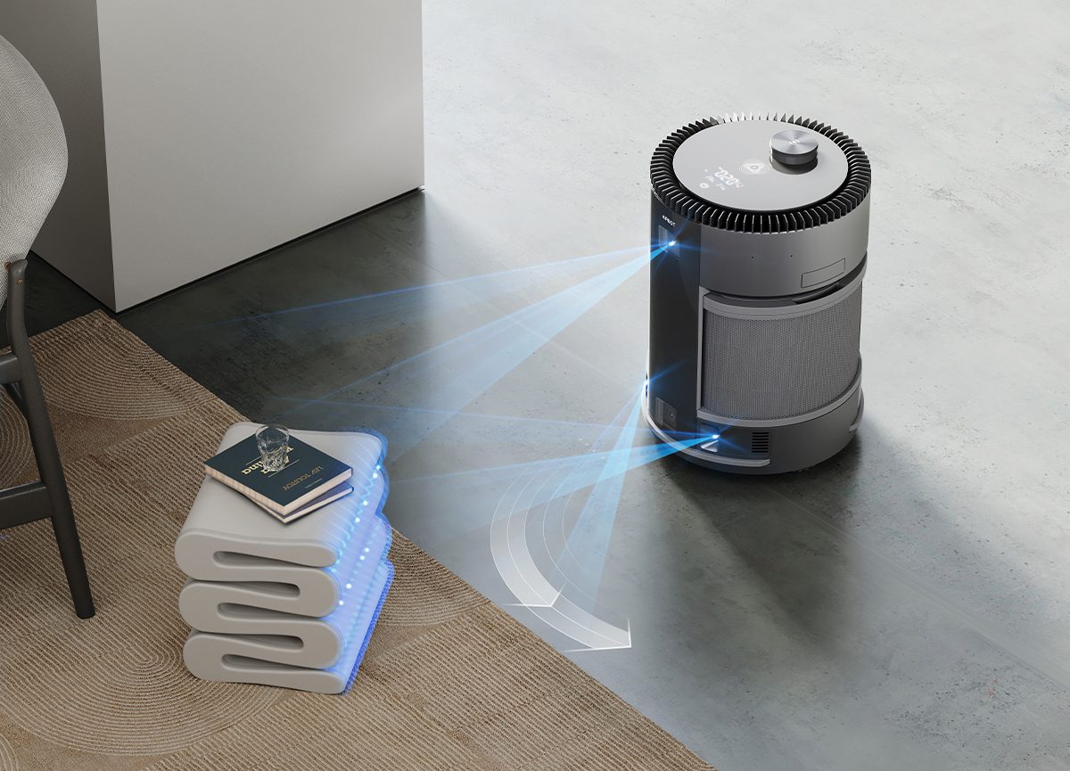 Ecovacs Airbot Z1 với công nghệ AIVI 3D