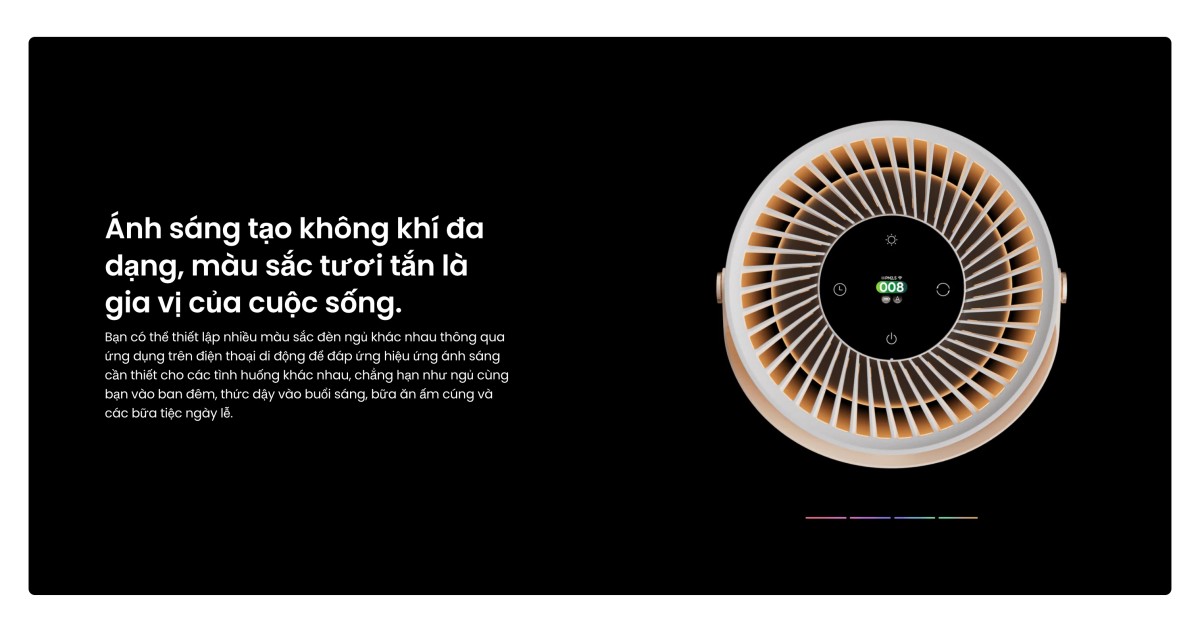 Smartmi P2 máy lọc không khí diện tích 30m²