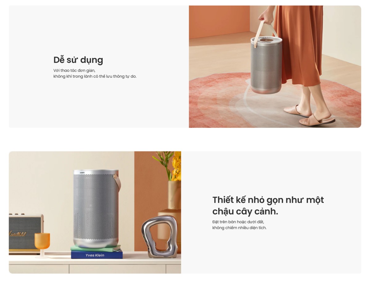 Smartmi P2 máy lọc không khí diện tích 30m²