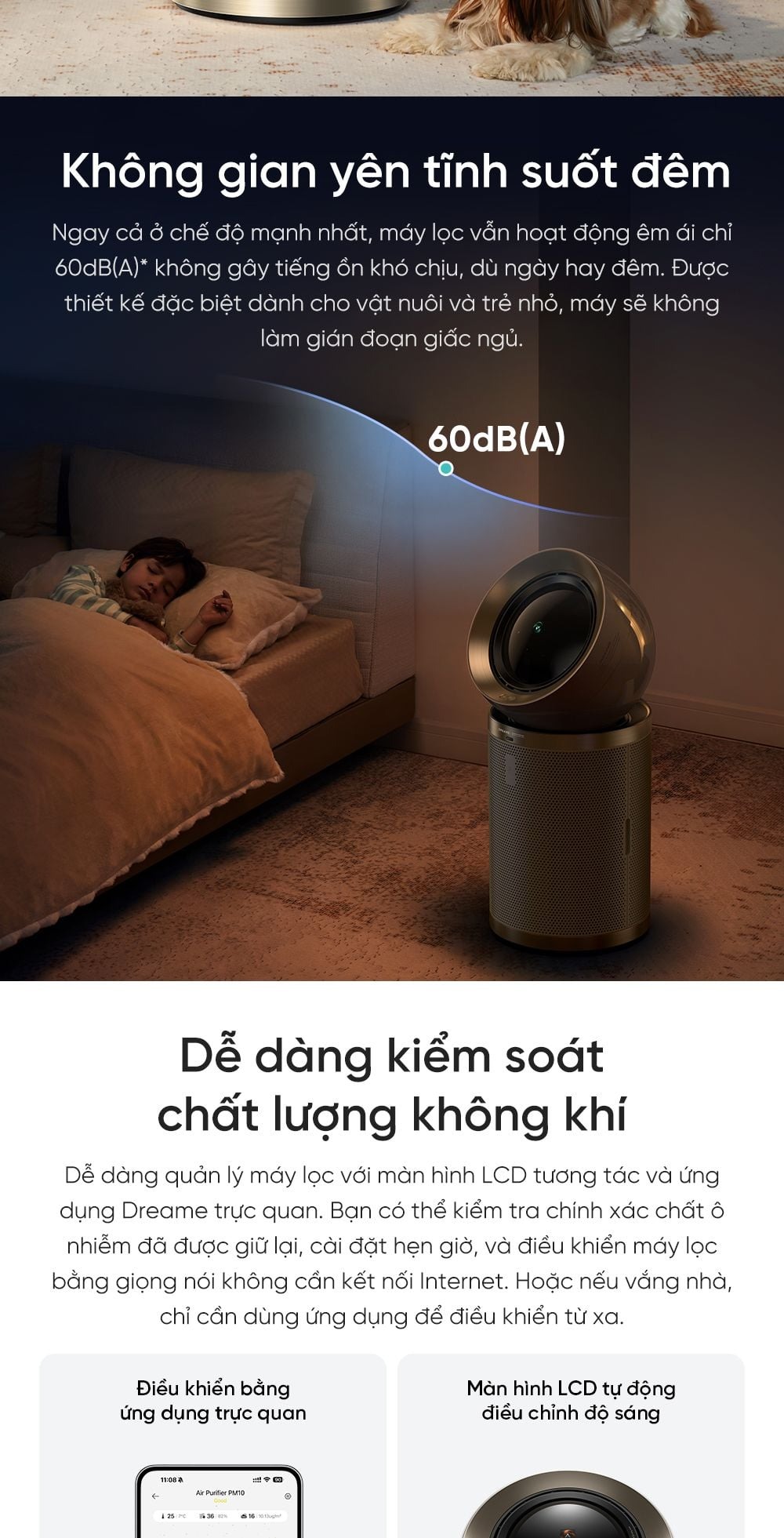 Máy lọc không khí Dreame AirPursue™ PM10