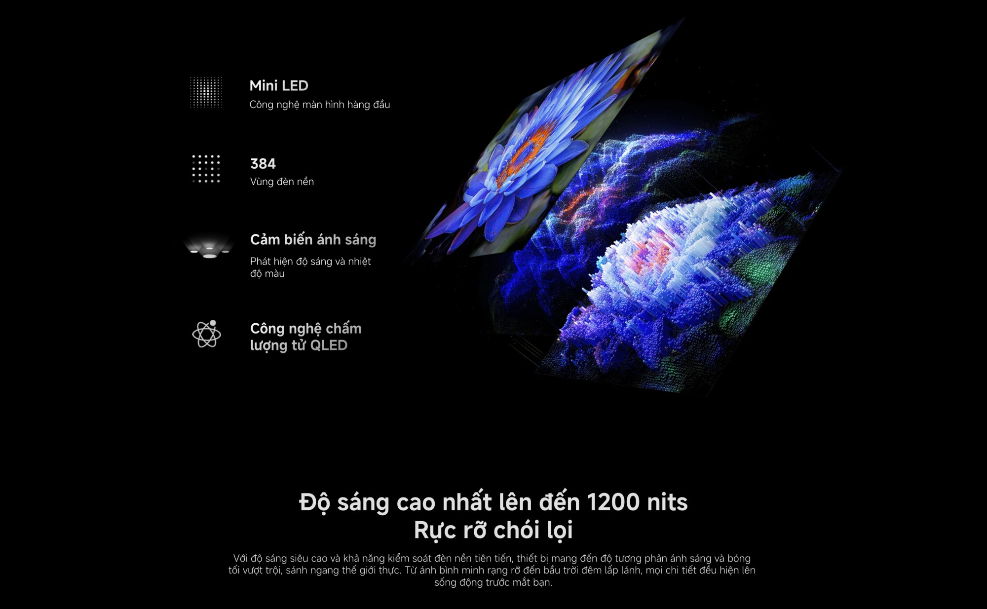 Xiaomi TV S Mini LED 65 2026 | 65 Inch – QD-Mini LED – 4K/60Hz – 2GB/32GB